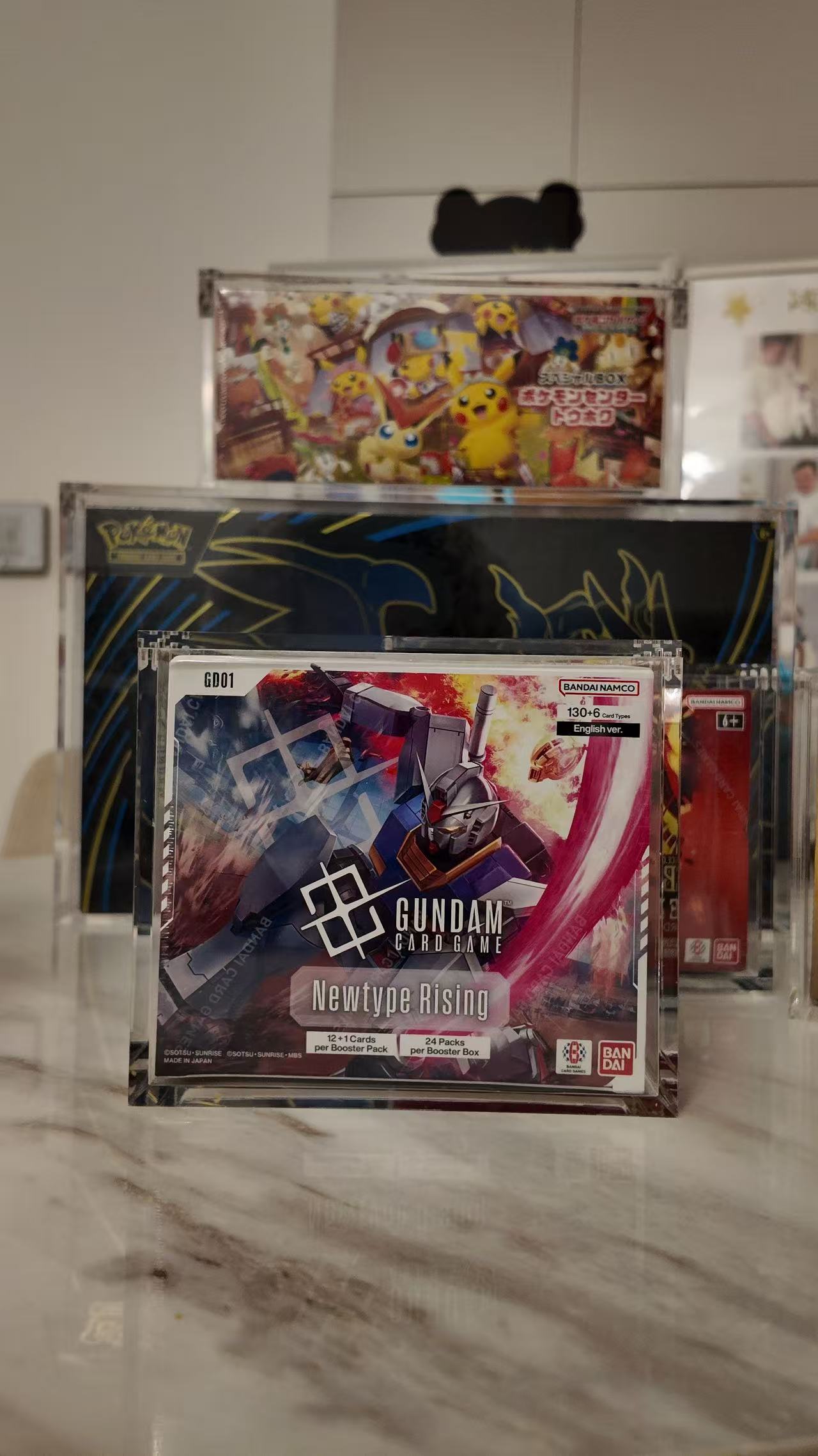 TECA IN ACRILICO PER BOX POKEMON E ONE PIECE