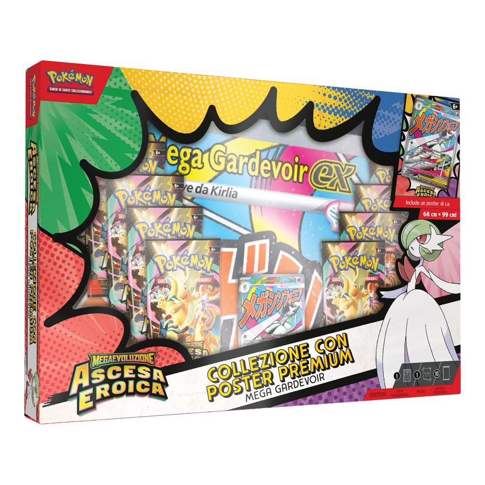 Pokemon Collezione Speciale con poster premium Mega Gardevoir IT