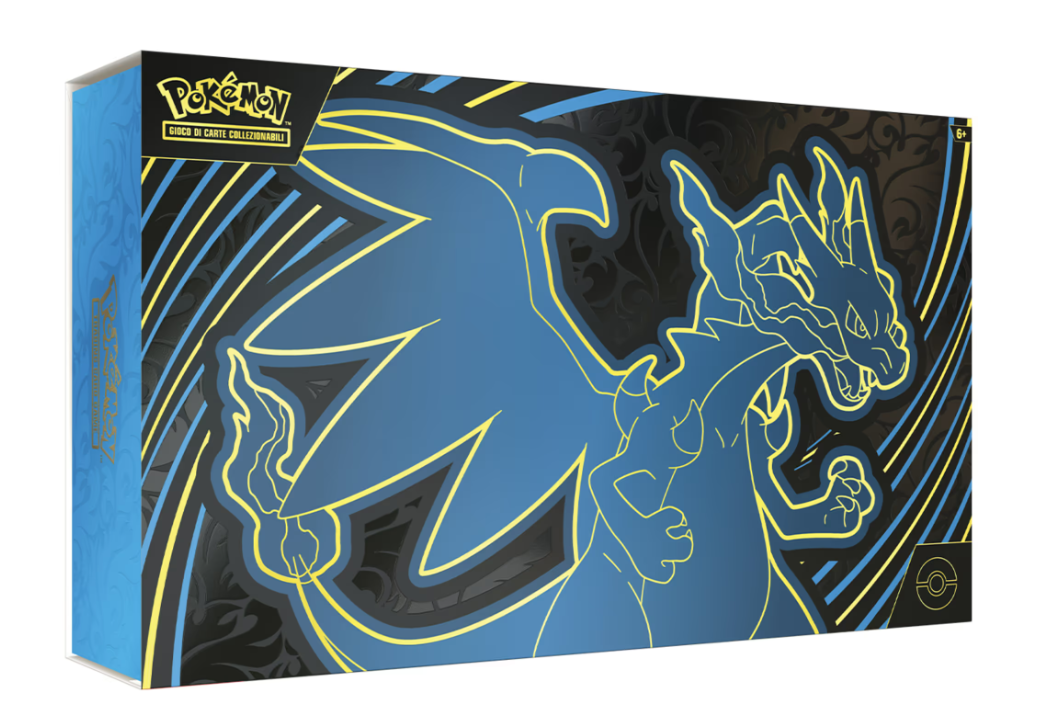 Pokémon collezione ultra premium mega charizard-ex (ita)