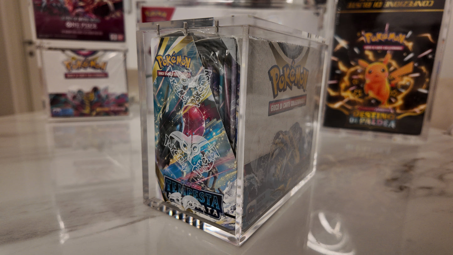 TECA IN ACRILICO PER BOX POKEMON E ONE PIECE