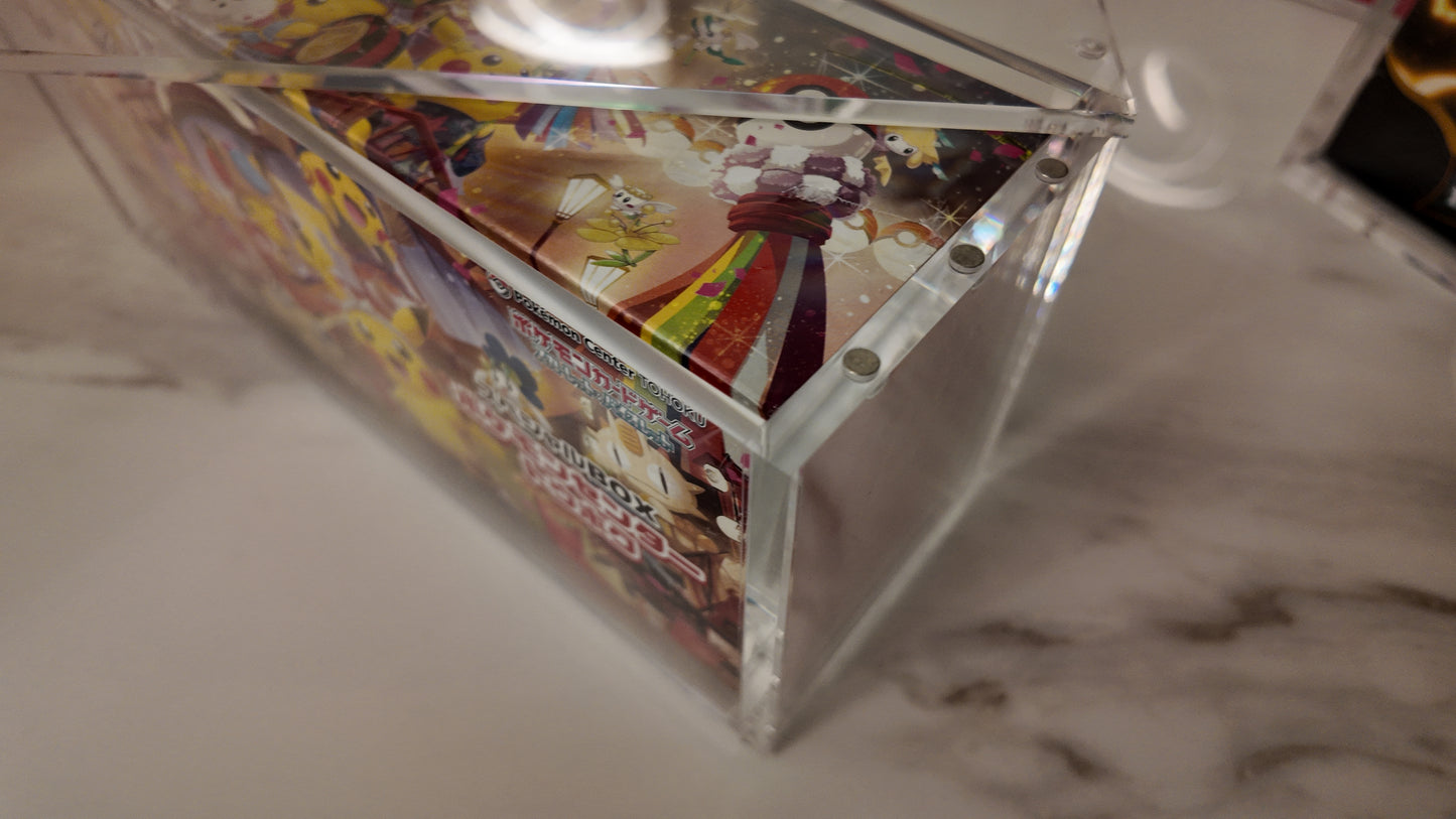TECA IN ACRILICO PER BOX POKEMON E ONE PIECE