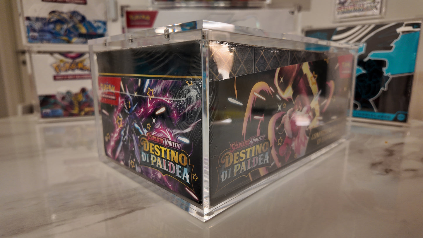 TECA IN ACRILICO PER BOX POKEMON E ONE PIECE