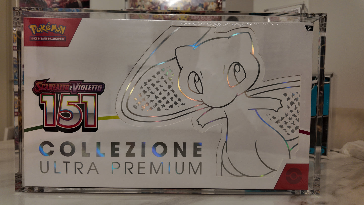 TECA IN ACRILICO PER BOX POKEMON E ONE PIECE