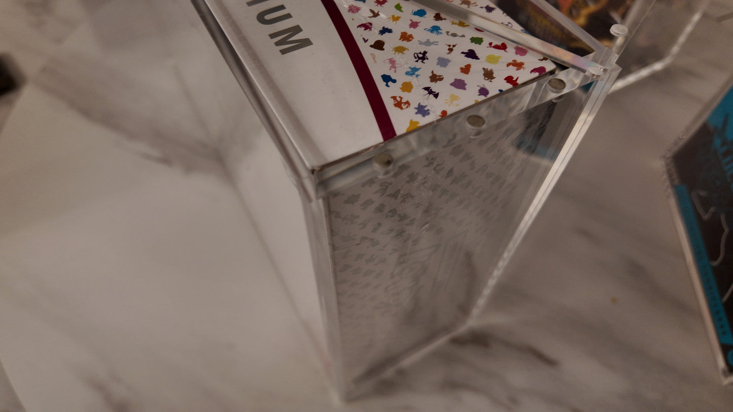 TECA IN ACRILICO PER BOX POKEMON E ONE PIECE