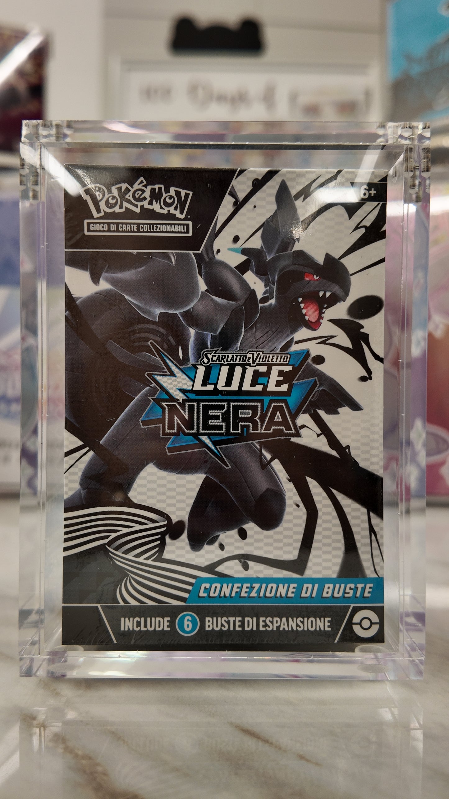 TECA IN ACRILICO PER BOX POKEMON E ONE PIECE