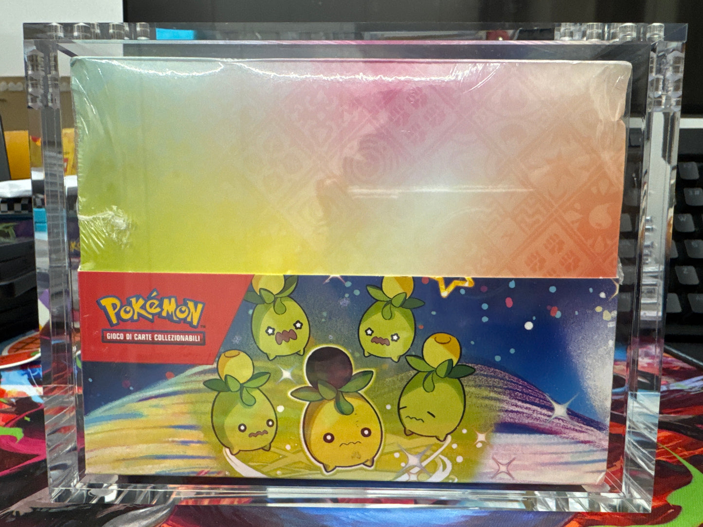 TECA IN ACRILICO PER BOX POKEMON E ONE PIECE