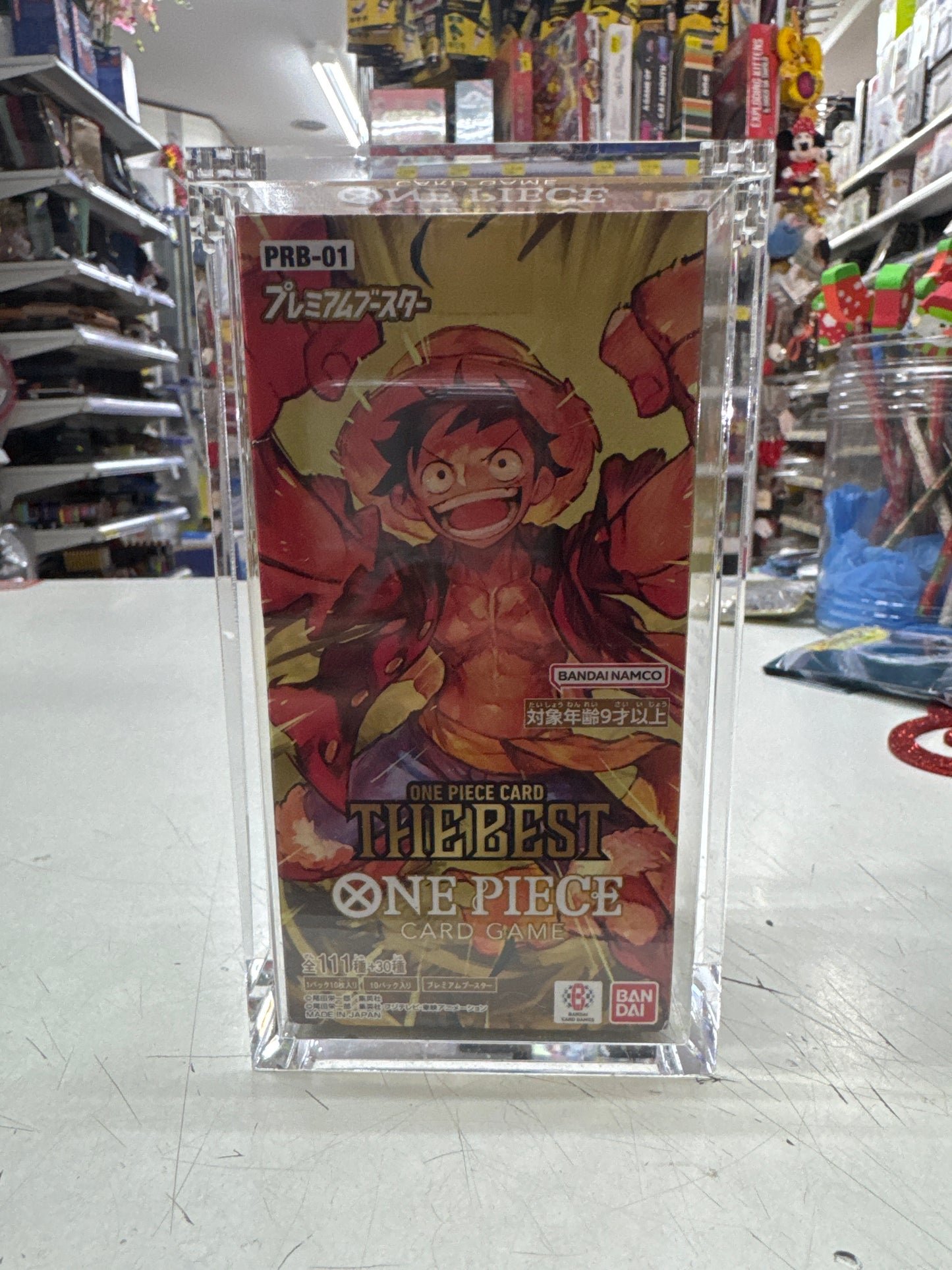 TECA IN ACRILICO PER BOX POKEMON E ONE PIECE